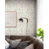 Papel pintado floral atemporal otoñal en gris y beige - Borastapeter Borosan Hem 38726