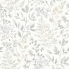 Borastapeter|Wallpaper timeless autumnal floral in grey and white|Scandinavian