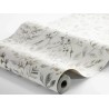 Borastapeter|Wallpaper timeless autumnal floral in grey and white|Scandinavian