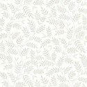 Borastapeter|Papier peint scandinave petites feuilles dessinées gris blanc|Papier Peint