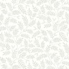 Borastapeter|Papel pintado escandinavo hojas pequeñas dibujadas en gris y blanco|Papel Pintado