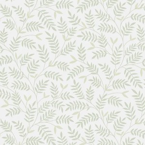 Caselio|Kindertapete Eichhörnchen, Eulen und Waldtiere in Mintgrün|Kindertapete