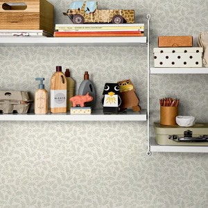 Borastapeter|Wallpaper Scandinavian style floral stylized branches in beige and white|Scandinavian 2