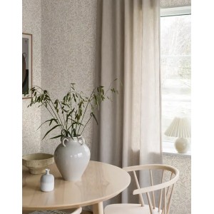 Grandeco|Boho-style green floral wallpaper|Floral 2