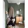 Borastapeter|Wallpaper Scandinavian style meadow flowers and leaves in green|Children's