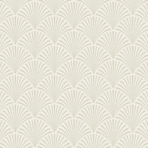 Casamance|Wallpaper Art Nouveau geometric black gold|Art Deco