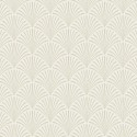 Borastapeter|Wallpaper Art Deco decorative shells in beige|Art Deco
