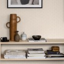 Borastapeter|Wallpaper Art Deco decorative shells in beige|Art Deco