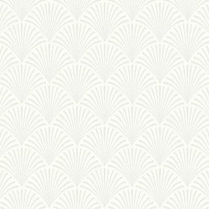 Casadeco|Elegant Art Deco wallpaper with black and gold arc shapes|Art Deco