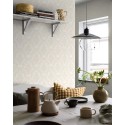Borastapeter|Wallpaper elegant damask medallions in beige|Damask