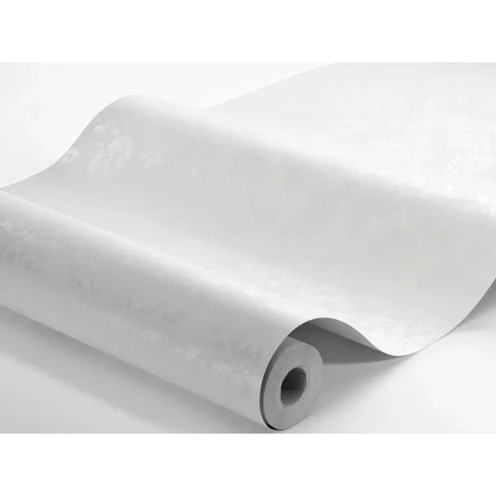 Papel pintado damasco medallones elegantes en blanco - Borastapeter Borosan Hem 38745