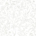 Borastapeter|Papier peint scandinave fleurs sauvages blanc|Scandinave