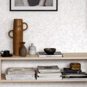 Borastapeter|Papier peint scandinave fleurs sauvages blanc|Scandinave