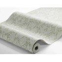 Borastapeter|Wallpaper ornamental floral tulips and lilies in green and beige|Wallpaper