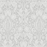 Borastapeter|Wallpaper ornamental floral tulips and lilies in grey|Wallpaper