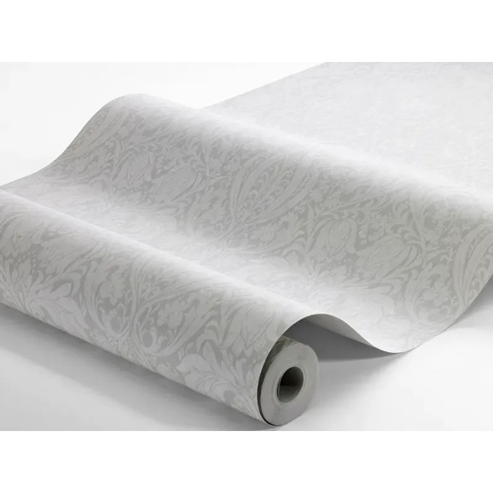 Borastapeter|Papier peint floral ornemental tulipes et lys gris|Papier Peint