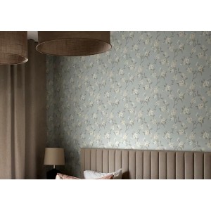 Caselio|Scandinavian style pink flower garden wallpaper|Floral 2