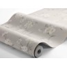 Borastapeter|Tapete romantisch Kirschblüten Aquarell grau beige Stil|Romantisch