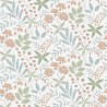Borastapeter|Papier peint fleurs baies multicolores|Scandinave