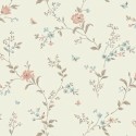Borastapeter|Tapete romantischer Jahre floral Design beige bunt Stil|Tapeten