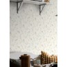 Borastapeter|Papier peint romantique design floral années blanc multicolore|Papier Peint