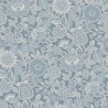 Borastapeter|Papier peint rétro fleurs nostalgiques bleu|Jeunesse