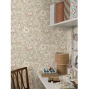 Borastapeter|Tapete retro nostalgische Blumen bunt Stil|Jugend