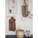 Borastapeter|Papier peint géométrique minimaliste intemporel gris verdâtre|Minimaliste