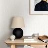 Borastapeter|Papel pintado geométrico minimalista atemporal en blanco y gris|Papel Pintado