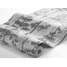 Borastapeter|Papier peint contemporain sapins scandinaves blanc noir|Scandinave