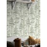Borastapeter|Wallpaper contemporary Scandinavian fir trees in green|Scandinavian