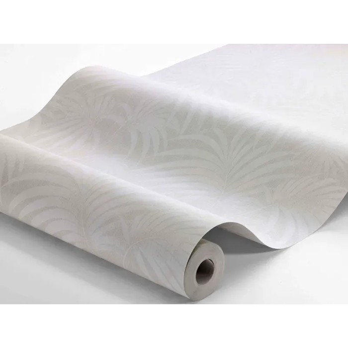 Papel pintado contemporáneo palmeras elegantes en gris - Borastapeter Borosan Hem 38768