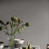 Borastapeter|Tapete elegant Kreideeffekt Nebelgrau Stil|Tapeten