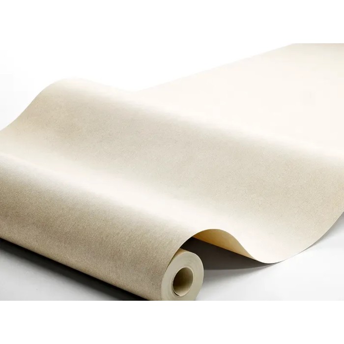 Papel pintado liso efecto tiza rústico en dorado arena - Borastapeter Chalk 5060