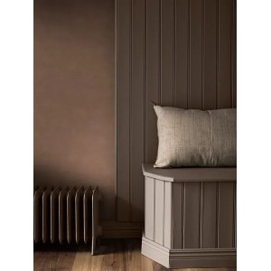 Casadeco|Plain black wallpaper with modern vegetable fiber texture|Solid Colors 2