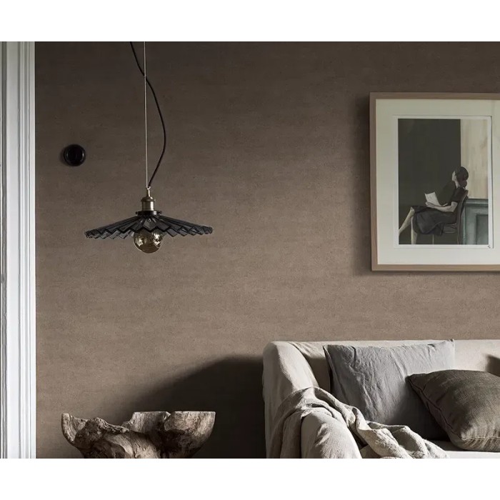 Borastapeter|Wallpaper rustic chalk effect plain in earthy brown|Wallpaper