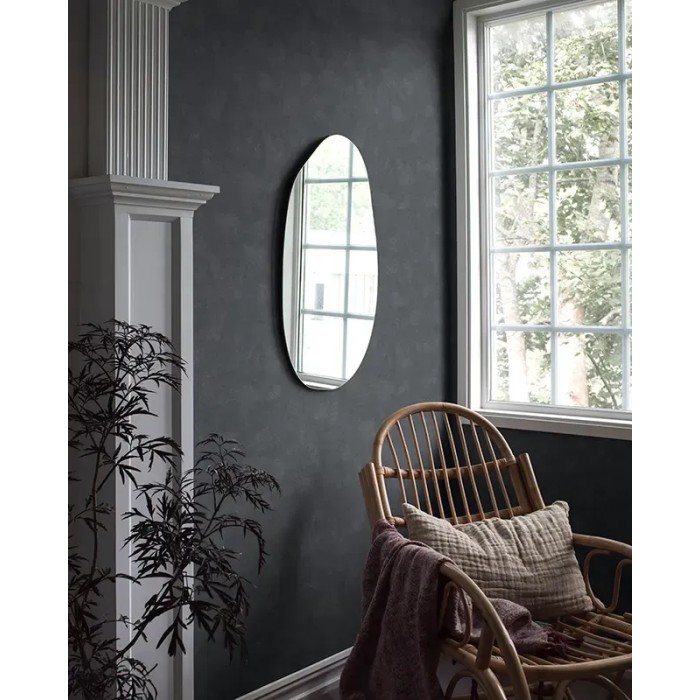 Borastapeter|Wallpaper rustic chalk effect plain in dark bluish grey|Wallpaper