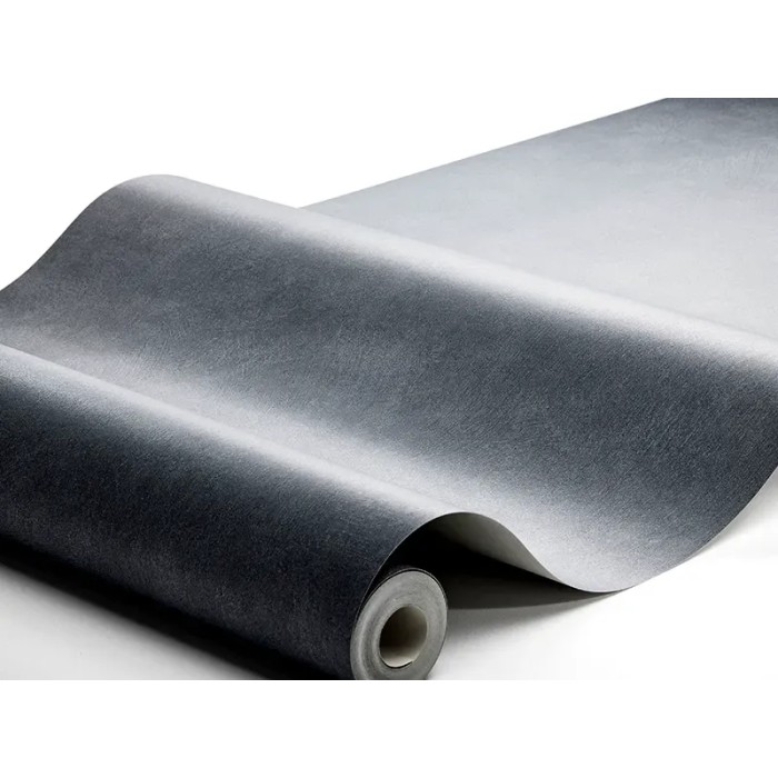 Borastapeter|Papel pintado liso efecto tiza rústico en gris azulado oscuro|Papel Pintado