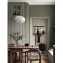 Borastapeter|Wallpaper limewashed plaster effect plain in greenish grey|Stucco Imitation
