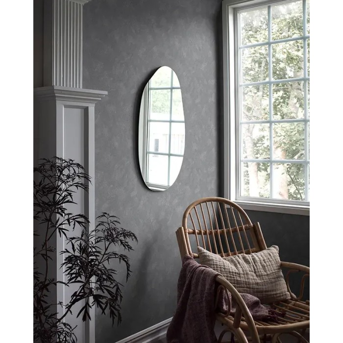 Borastapeter|Papel pintado liso efecto yeso encalado en gris azulado|Papel Pintado