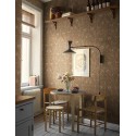 Borastapeter|Wallpaper Scandinavian forest fauna nature in brown and beige|Wallpaper