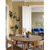 Borastapeter|Wallpaper Scandinavian forest fauna nature in ochre yellow and beige|Wallpaper