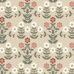 Papeldecor|Vliestapete floral tropisch rosa|Blumen