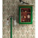 Borastapeter|Papier peint floral classique anémones rouge beige|Scandinave