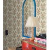 Borastapeter|Papier peint floral classique anémones rouge beige|Scandinave