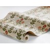Borastapeter|Papier peint floral classique anémones rouge beige|Scandinave