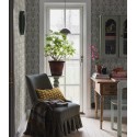 Borastapeter|Wallpaper classic floral anemones in yellow and grey|Minimalist