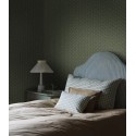 Borastapeter|Papier peint floral vintage style petite vert bleu rouge|Papier Peint