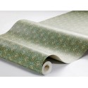 Borastapeter|Papier peint floral vintage style petite vert bleu rouge|Papier Peint