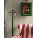 Borastapeter|Tapete vintage floral Petite-Stil blau rot|Tapeten